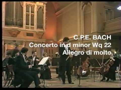 cpe bach flute concerto d minor pdf download